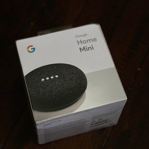 Brand New Google Home Mini - Charcoal